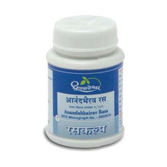 Dhootapapeshwar Anandabhairav Rasa 40tab