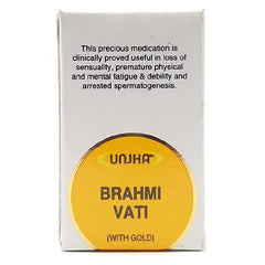 Unjha Brahmi Vati with Gold (30Tab)