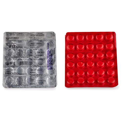 Zandu Brento Tablets (30Tab) combo of 5 packs