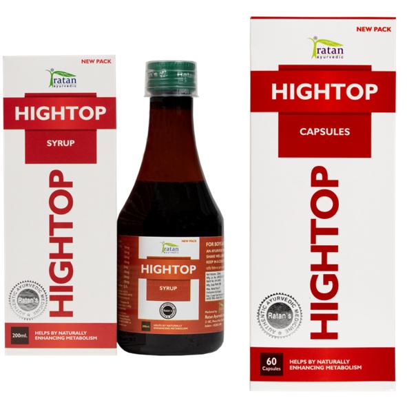 Ratan Hightop Syrup & Capsules Combo of 3 packs