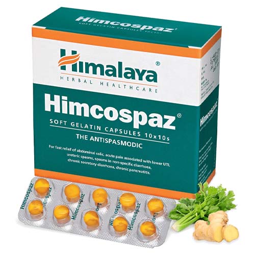Himalaya Himcospaz (10Cap) combo of 5 packs