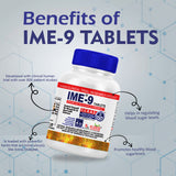 Kudos IME-9 Tablets (60Tab) (Pack of 3)