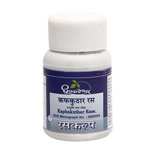 Dhootapapeshwar Kaphakuthar Rasa 30tab