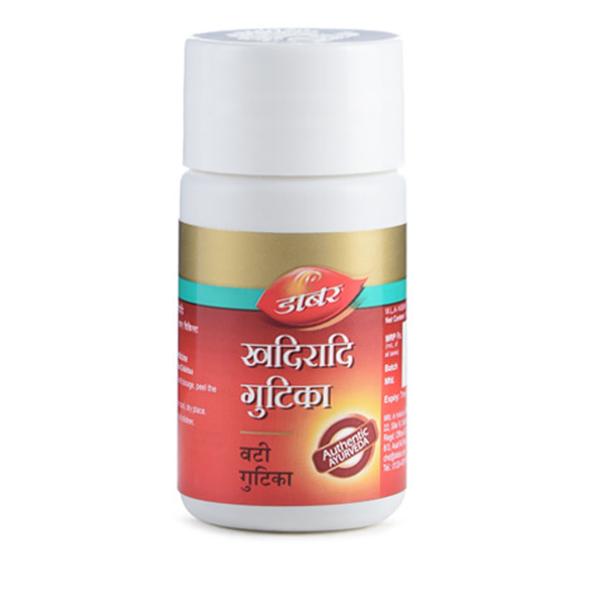 Dabur Khadiradi Gutika 40tab combo of 5 packs