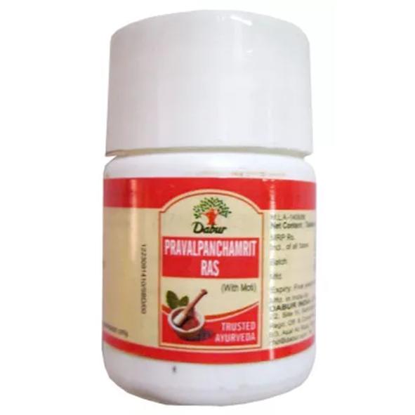 Dabur Praval Panchamrit Ras 20Tab combo of 3 packs 
