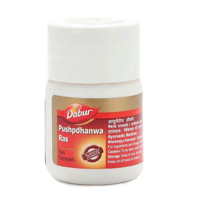 Dabur Pushpdhanwa Ras (40Tab)