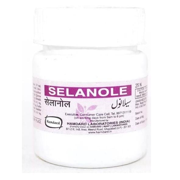 Hamdard Selanole 25 tablets