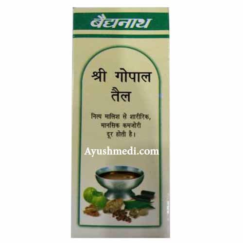 Baidyanath Shri Gopal Tail 50Ml (Combo of 3 Packs)