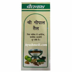 Baidyanath Shri Gopal Tail 50Ml (Combo of 3 Packs)