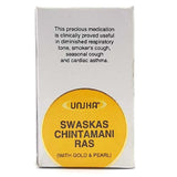 Unjha Shwaskas Chintamani Ras with Gold & Pearl (10Tab)