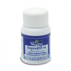 Dhootapapeshwar Tribhuvankeerti Rasa (50tabs)