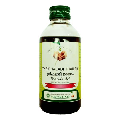 Vaidyaratnam Triphaladi Kera Thailam (200ml)