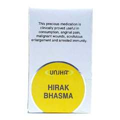 Unjha Hirak Bhasma (100mg)
