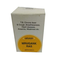 Unjha Mrigank Ras with Gold & Pearl (10Tab)