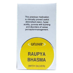 Unjha Raupya Bhasma with Silver (1Gm)
