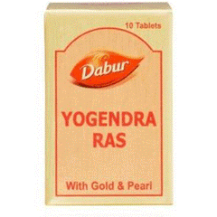 Dabur Yogendra Ras with Gold & Pearl (10Tablets)